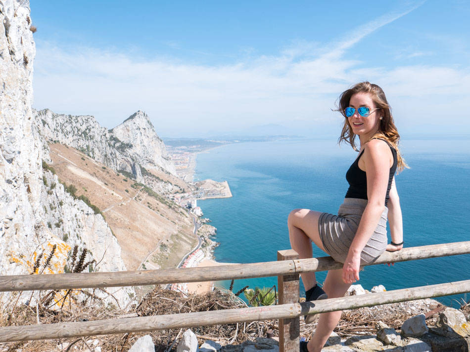 gibraltar mediterranean steps upper rock hike