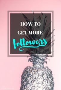 how to get more followers