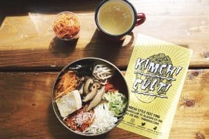 vegan restaurants glasgow kimchi cult bibimbap